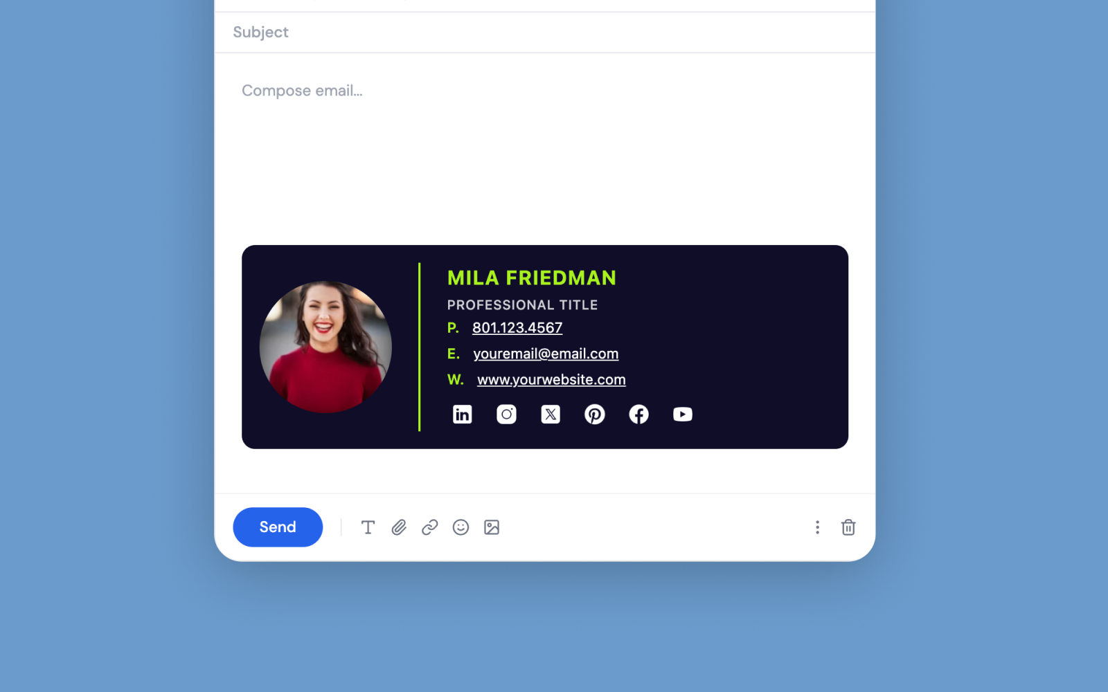 Email Signature Builder